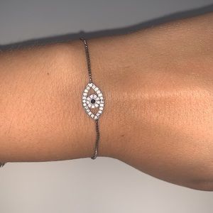 Swarovski evil eye bracelet